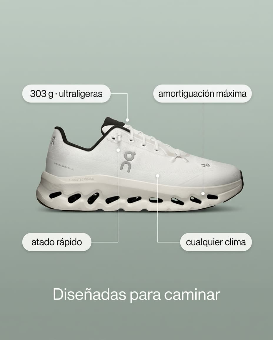Anuncio de producto con beneficios anotados y estética premium para Meta