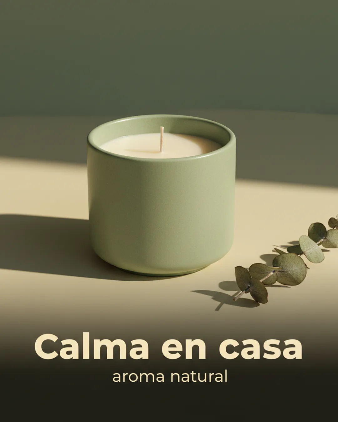 Anuncio generado para velas aromáticas